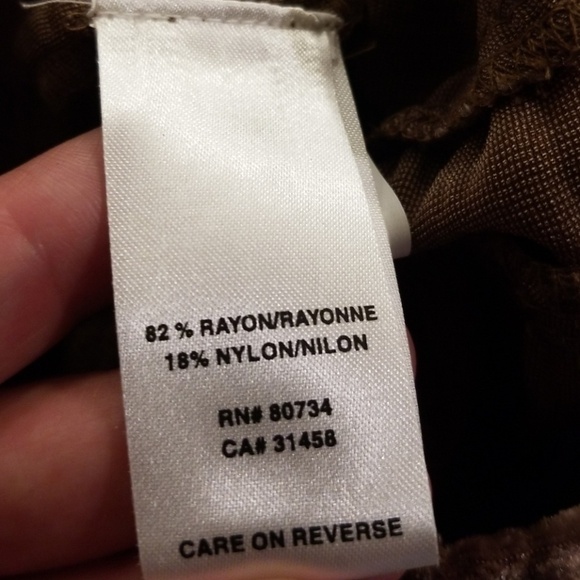 💕BCBGMAXAZRIA💕 Boho Brown Velvet Sequin Skirt - Picture 4 of 6